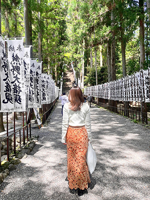 神社が好きなので定期的に行きます